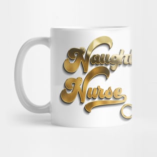 Golden Naughty Nurse Mug